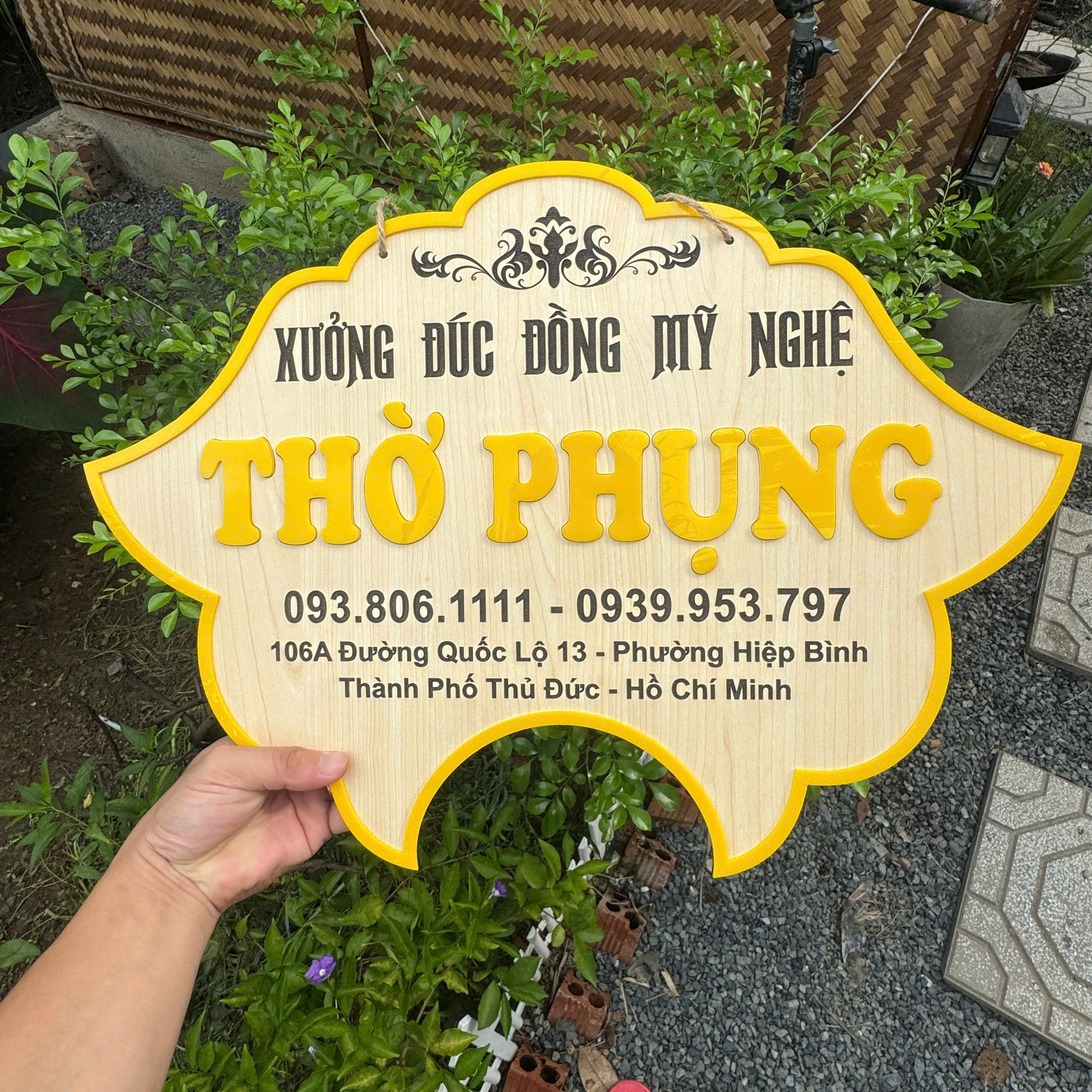 Bảng gỗ tranh động lực - MV001
