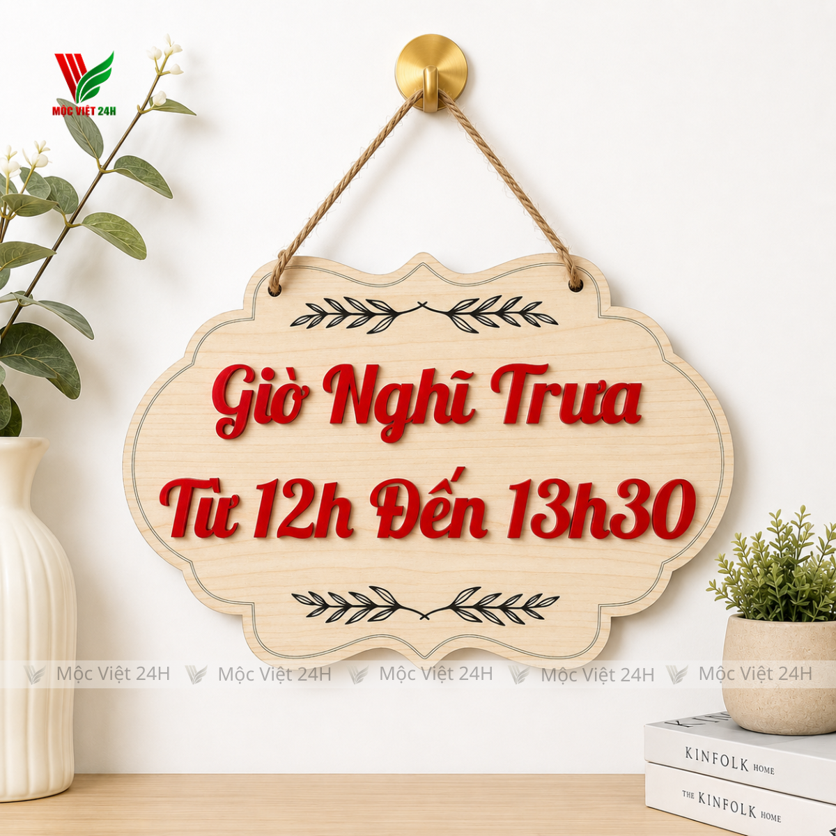 Bảng Gỗ Thông Báo - MV003